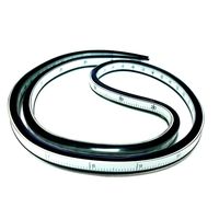YIYATOO 30 Inch (75cm) Flexible Curve Ruler Flex Design Rule, Ideal for use: Engineering Drawing, Design Graphics, Garment Design, All Kinds of Painting