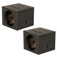 Q Power QBOMB 15" Sealed Subwoofer Sub Box Enclosure | QBOMB15S Single (2 Pack)