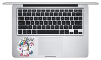 Laptop Notebook Sticker Decal - Love Music Unicorn Inspirational Helpful - Skins Stickers