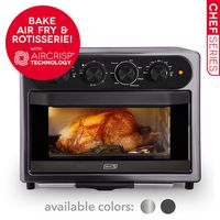 DASH DAFT2350GBGT01 Chef Series Air Fry Oven, 23L, Graphite