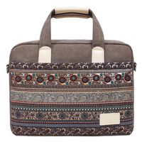 Z•G Laptop Messenger Bag 15 Inch Laptop Briefcase (Grey)