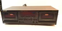 Optimus SCT 56 Professional Dual Auto Reverse Cassette Tape Deck