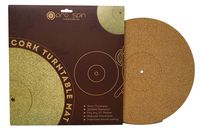Cork Turntable Mat by Pro-Spin for Vinyl LP Record Players (3mm) High-Fidelity Audiophile Acoustic Sound Support | Help Reduce Noise Due to Static and Dust