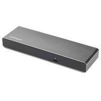 StarTech.com Dual 4K Monitor Thunderbolt 3 Dock with DisplayPort, HDMI & VGA - 85W Power Delivery + Charging - Mac & Windows (TB3DK2DHV)