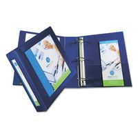 Avery Framed View Binders with One Touch 2-Inch EZD Ring, Holds 8.5 x 11 Inches Paper, Navy Blue (68033)