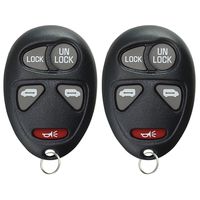 KeylessOption Keyless Entry Remote Van Key Fob Replacement for L2C0007T (Pack of 2)