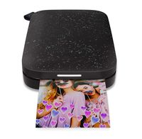 HP Sprocket Portable Photo Printer (2nd Edition) - Instantly Print 2x3 Sticky-Backed Photos from Your Phone - [Noir] [1AS86A]