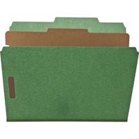 Nature Saver Classification Folders, Green (NATSP17203)