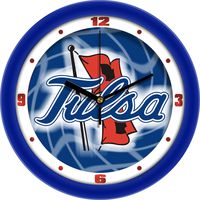 SunTime Tulsa Golden Hurricane - Dimension Wall Clock