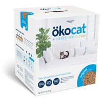 ökocat Natural Wood Cat Litter, 19.8-Pound, Clumping