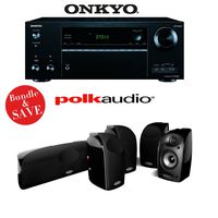Onkyo TX-NR656 7.2 Channel Network A/V Receiver + A Polk Audio TL250 5.0 Home Theater Package