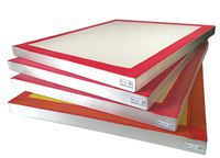 Dry Sift Screen Set (20 x 24") Aluminum Frame, 4 Mesh Sizes - 60, 90, 110, 200 (Micron Equiv. 250, 165, 149, 75)