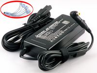iTEKIRO AC Adapter Charger for Gateway NV55S04u NV570P04u NV570P07u NV570P08u NV570P09u NV570P10u NV570P11u NV570P17u NV570P18u NV570P20u NV76R43u NV76R43u NV76R44u NV76R44u NV76R45u NV76R45u NV76R47u NV76R47u + iTEKIRO 10-in-1 USB Charging Cable