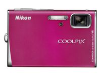 Nikon Coolpix S51 8.1MP Digital Camera with 3x Optical Vibration Reduction Zoom (Magenta)