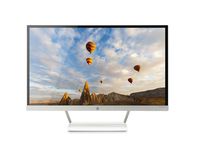 HP Pavilion 27-inch FHD IPS Monitor with LED Backlight (27xw, Snow White and Natural Silver)