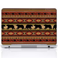 Meffort Inc 15 15.6 Inch Laptop Notebook Skin Sticker Cover Art Decal (Included 2 Wrist pad) - Bear
