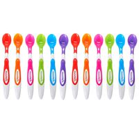 Munchkin 12 Piece Soft-Tip Infant Spoons