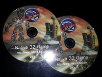 PAIR 32BIT GAME REPLACEMENT CDS FOR CAR HEADREST & OVERHEAD DVD PLAYER MONITOR