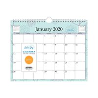 Blue Sky 2020 Monthly Wall Calendar, Twin-Wire Binding, 11" x 8.75", Rue Du Flore