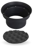 NVX XBAF65 Silicone Rubber Speaker Baffle Kit for 6.5" Speakers (Pair)