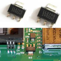 Infineon Technologies LL2705 MOSFET 55V, 3.8A SOT-223 for GM Cluster Display Repair Silverado Yukon Tahoe Suburban Sierra (Pack of 2)