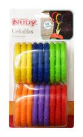 Nuby 18 Piece Linkables Baby Teething Toys