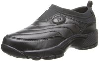 Propet Women's W3851 Wash & Wear Slip-On,Black,9 M (US Women's 9 B)