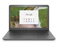 HP Chromebook 14-inch Laptop with 180-Degree Hinge, Intel Celeron N3350 Processor, 4 GB RAM, 16 GB eMMC Storage, Chrome OS (14-ca020nr, Gray)