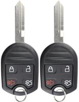 KeylessOption Keyless Entry Remote Control Fob Uncut Blank Ignition Car Key Replacement for CWTWB1U793 (Pack of 2)
