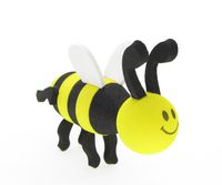 Antenna Tops Car - Yellow Bee Antenna Topper/Antenna Ball/Mirror Dangler