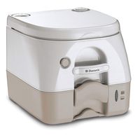 Dometic Tan 301097202 970 Series Portable Toilet, 2.6 Gallon