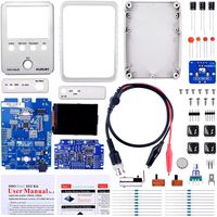 JYE Tech DSO Shell Oscilloscope DIY Kit，Kuman Oscilloscope DIY Kit with Open Source 2.4 inch Color TFT LCD+ Shell + DIY Parts + Probe 15001K (SMD pre-soldered)