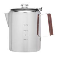 Coletti"Bozeman" Percolator Coffee Pot - 12 CUP Stainless Steel (Renewed)