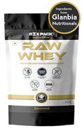 Six Pack Nutrition Raw Whey Protein Powder Unflavoured Whey Protein Concentrate 80% -24 g Protein, 5.4 g BCAA,4 g Glutamic Acid 907 g/2lbs