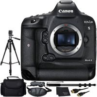 Canon EOS-1D X Mark II DSLR Camera Bundle with Manufacturer Accessories (11 Items)