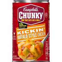 Campbell's Chunky Kickin' Buffalo-Style Chicken Soup, 18.8 oz. Can