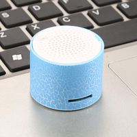 MUDEREK Mini Portable LED Speakers Wireless Hands Free Speaker with TF Card Portable Bluetooth Speakers