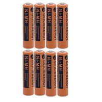 GEILIENERGY NIMH AAA 700mAh Rechargeable Battery for Panasonic HHR-75AAA/B-6 Cordless Phone and Other Home Devices(Pack of 8)