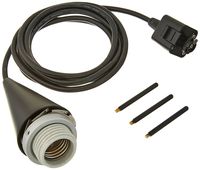 WAC Lighting PLD-HTK96-BK Line Volt Pendant Socket Set for H Series