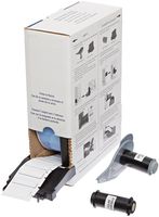 Brady BM71-250-175-342 Bulk BMP71 PermaSleeve Wire Marker Sleeves, 0.439" Height, 1.765" Width, Polyolefin (B-342) White (Roll of 1000)