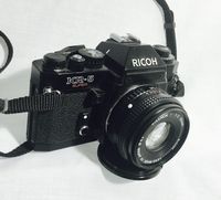 Vintage Ricoh KR-5 Super With Rikenon 1:2 50mm Lens