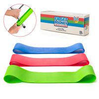 Stretchy Resistance Fidget Bands Toy for Kids 3 Pack | Bounce, Kick & Stretch Your Feet | for ADHD, ADD, SPD, Autism & Poor Concentration | Improve Classroom Focus, Ameliorate Sensory Input