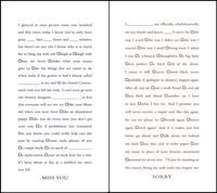 Quiplip Funny Fill-in-The-Blank Miss You and Sorry Cards, 6-Pack (QL04216PCK)