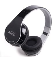 Beyution Hi-Fi Stereo Wireless Bluetooth Headphone for Apple All IPAD IPO Samsung Galaxy S4/S3; Nook; Visual Land Filemate; LG and All Portable deive which with Bluetooth Device-Black
