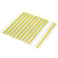Gikfun 1 x 40 Pin 2.54mm Single Row Breakaway Male Pin Header for Arduino (Pack of 10pcs) EK1530