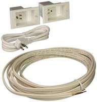 PowerBridge Solutions ONE-PRO-24 Single in-Wall Cable Management for Wall-Mounted TVs, 24' Romex Cable