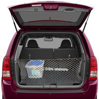 lebogner Trunk Storage Net Car Trunk Organizer, Mesh Net Hammock Cargo Storage Vehicle Organizer with 3 Mounting Options, Premium Quality Universal Fit Car Organizer