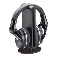 Wireless Stereo Headphones with Docking Station