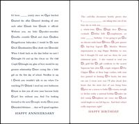 Quiplip Funny Fill-in-The-Blank Anniversary and Birthday Cards, 6-Pack (QL02236PCK)