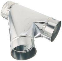 Imperial Manufacturing GV0984 Imperial Full Flow Duct Wye, 4 in. X 4 in.